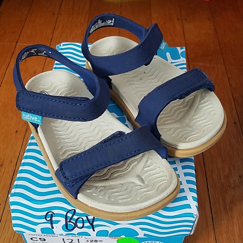 Natives Navy blue Charley Sandal C9